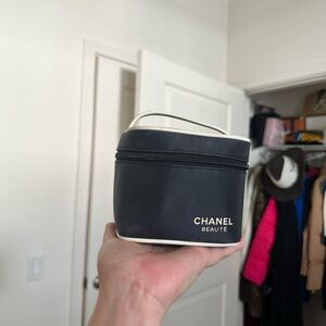 Chanel travel size beauty bag